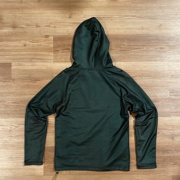 Scotch & Soda Metallic green anorak hoodie - Picture 7 of 9